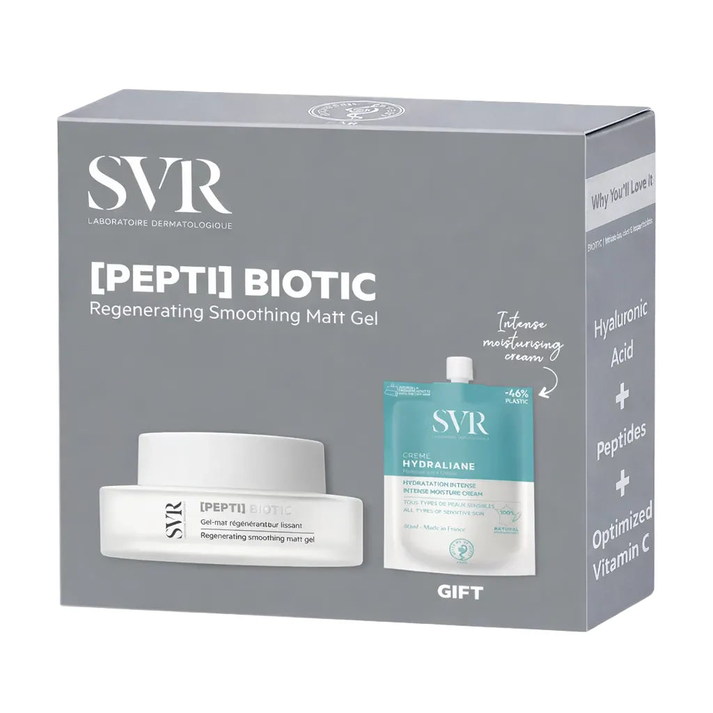 Pepti Biotic Regenerating Smoothing Matt Gel 50 ML & Free Hydraliane Intense Cream 50 ML